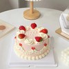 粉色裱花草莓生日蛋糕 商品缩略图0