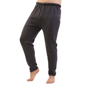 【DF】大依优型加绒加厚奥粒绒双层贴片变温蚕丝羊毛护膝保暖裤加肥加大棉裤