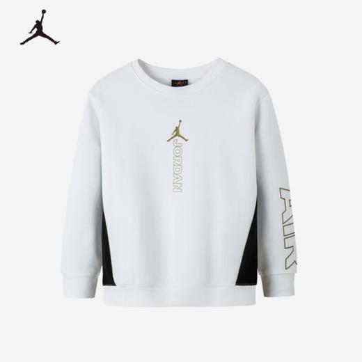 Air Jordan耐克童装男童加绒圆领卫衣22冬季新款JD2242047 商品图1