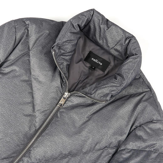 callisto灰色全聚酯纤维羽绒服 FQFED016T 商品图2
