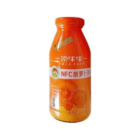s新疆顶牛牛NFC胡萝卜汁/沙棘汁245ml/瓶 A-2336