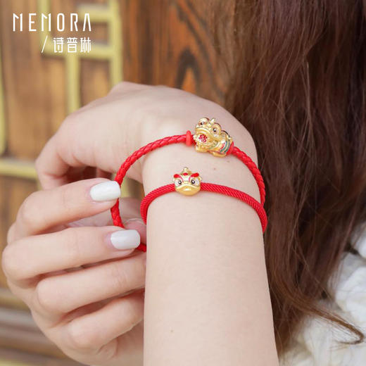 MEMORA诗普琳珠宝足金黄金转运珠HP431601 商品图1