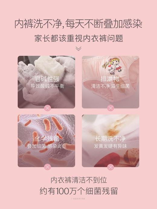 【VIP粉丝专享】贝德美儿童内衣裤洗衣液婴幼儿孕妇宝宝专用内天然氨基酸清洗剂 商品图4