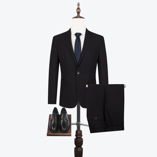 【含麻/莱赛尔】柒牌西装套装男春季新款商务正装西服两件套124C70060 商品图4