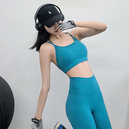 【3-5天左右发货】跃牌【沐途系列】防震瑜伽文胸WX1022  商品图9