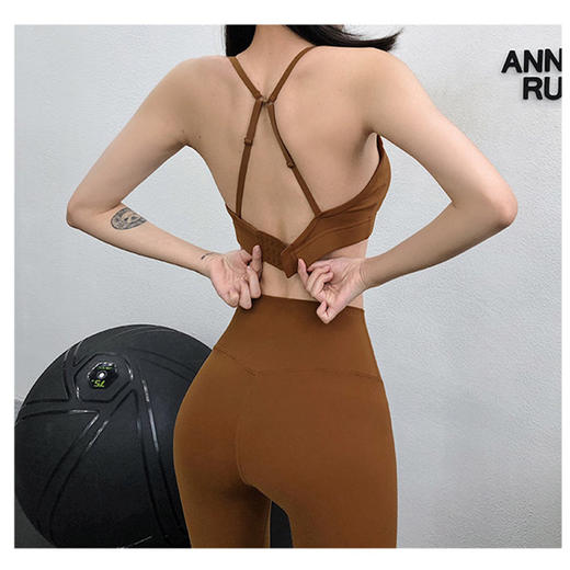 【3-5天左右发货】跃牌【沐途系列】防震瑜伽文胸WX1022  商品图8