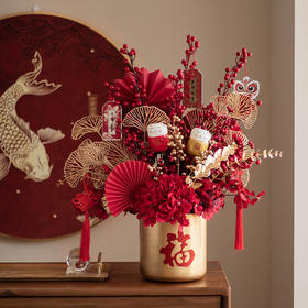 福桶摆件乔迁新居搬家开聘新年装饰气氛