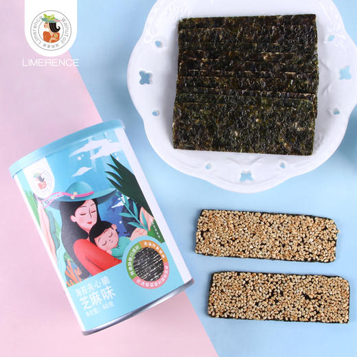莱蒙瑞斯夹心海苔脆40克罐装 商品图3