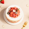【想我了莓】5英寸草莓下午茶，香甜草莓加动物奶油。暖冬特惠。（yq赣州幸福西饼蛋糕） 商品缩略图3