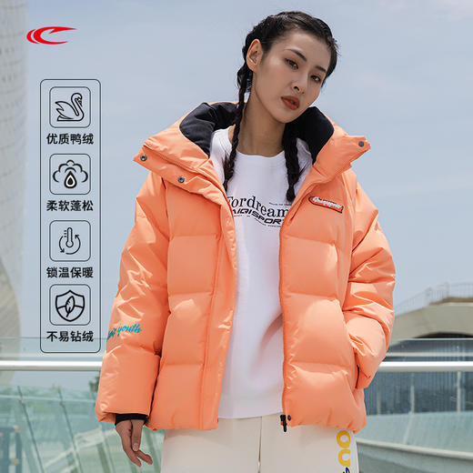 【线下同款 宽松版型 后背大印花】赛琪羽绒服252758 商品图0