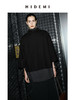 HIDEMI 节日系列极简立领廓形衬衫 黑色/白色 商品缩略图8