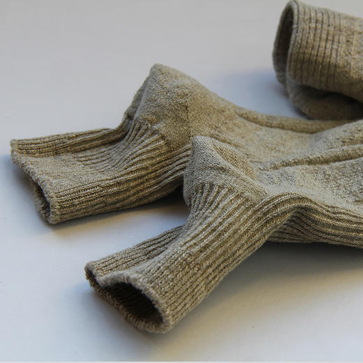 麻+大童袜 麻本色 三双装 适合23-26码 商品图4