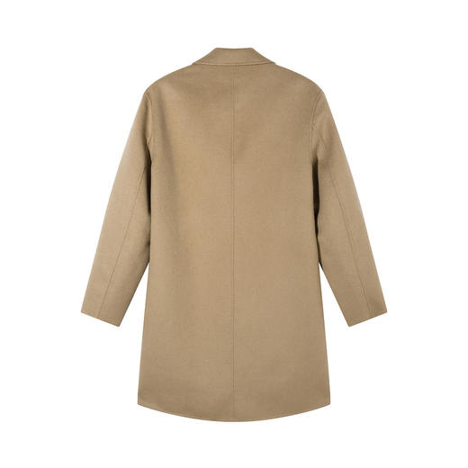 gxg.jeans男装冬毛呢大衣男中长款气质翻领外套毛呢大衣男 商品图1