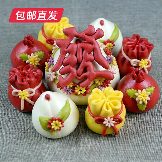 宫心计蒸蒸日上传统手工花馍礼盒-非遗手工（包邮直发） 商品图0