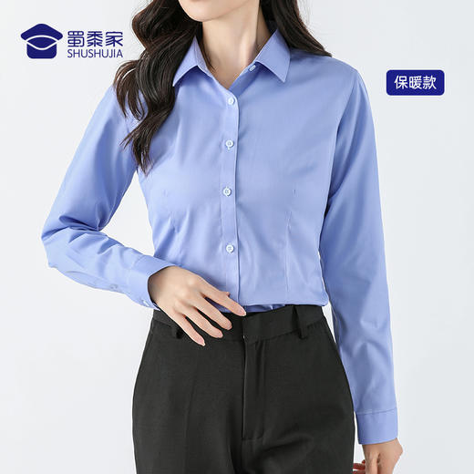 【通勤羊毛内胆保暖衬衫（液氨免烫）/清仓】羊毛内胆加厚外套免烫保暖长衬 商品图8