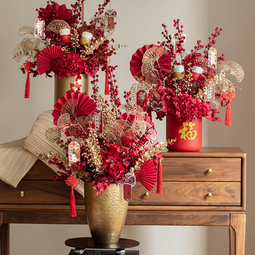 福桶摆件乔迁新居搬家开聘新年装饰气氛 商品图2