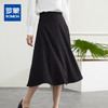 罗蒙春秋款女士半身裙优雅百搭大众日常A字伞裙女 商品缩略图0