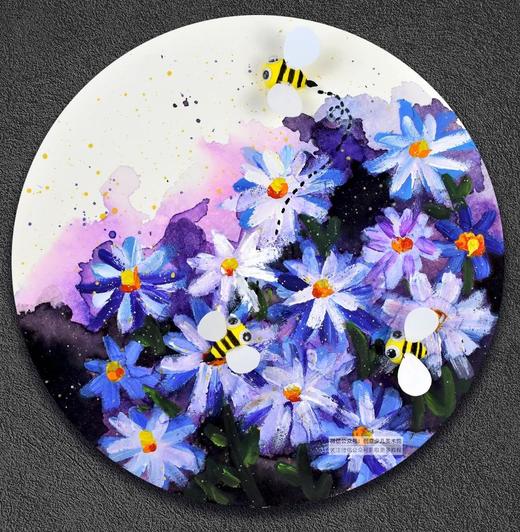 《 雏菊朵朵开，蜜蜂嗡嗡飞》【自动发货：下单后，点击手机短信中收到的链接，即可获取文件下载的链接；如有任何问题，可添加客服微信hm33268获得帮助】 商品图0