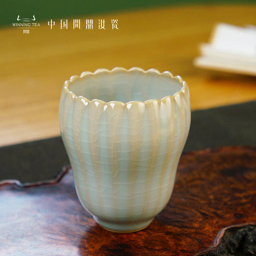 问鼎汝瓷天青辛丑佛手瓜杯（缺货） 商品图1