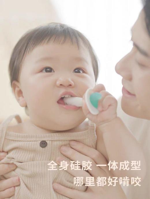 【牙医推荐】garkoko佳尔优优小月亮+小太阳磨牙棒婴儿牙胶两只装全硅胶咬胶安抚玩具 商品图4