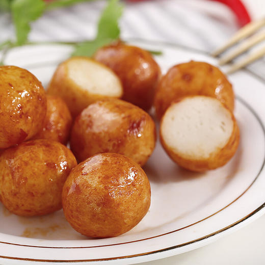 百草味 Q弹鱼丸（香辣味）108g/袋*3【CZ】 商品图2