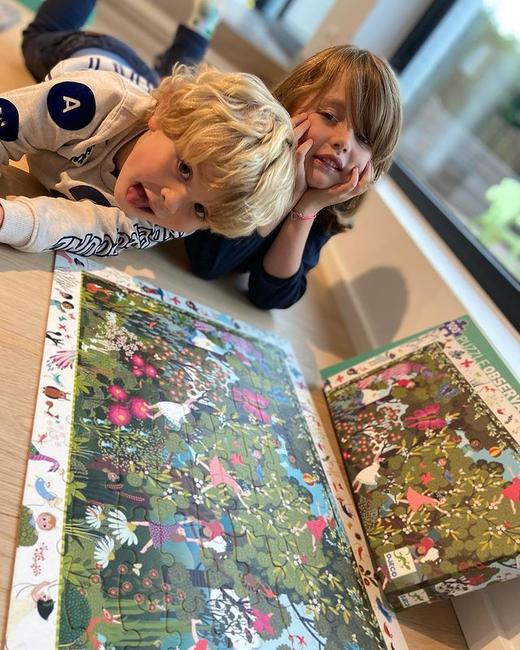 DJECO观察拼图集合（拼图连连看，培养专注力观察力提高记忆力，练眼神）RX 商品图6