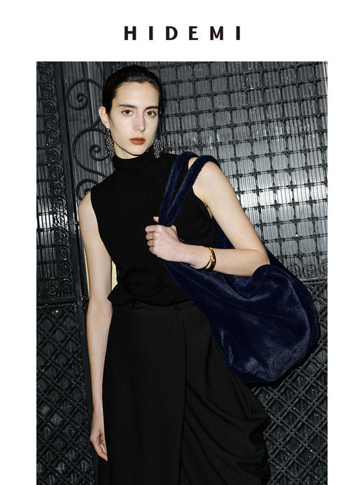 HIDEMI 节日系列毛毛行囊大号 商品图2