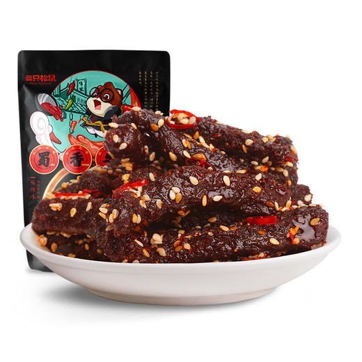 百草味 鸭脖170g（五香味）/袋*3【CZ】 商品图0