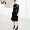 IWY/秋冬法式时尚黑色厚款西装套装女气质小香风名媛修身长袖西服套裙224002C1+S2 商品缩略图3