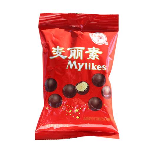 55g梁丰原味麦丽素  怀旧小包装休闲零食 商品图0