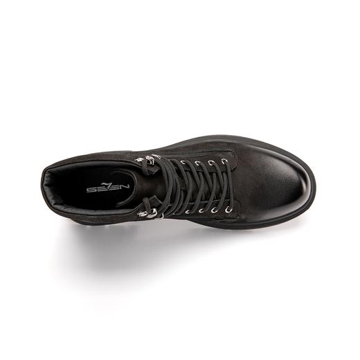 柒牌马丁靴男款中帮春秋季时尚潮流靴子透气英伦风男士短靴子	123X70320 商品图2