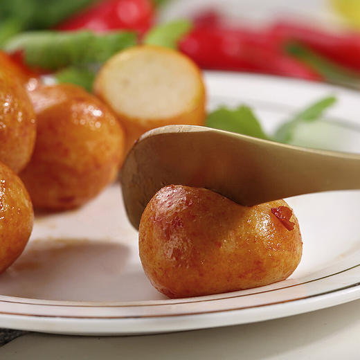 百草味 Q弹鱼丸（香辣味）108g/袋*3【CZ】 商品图1