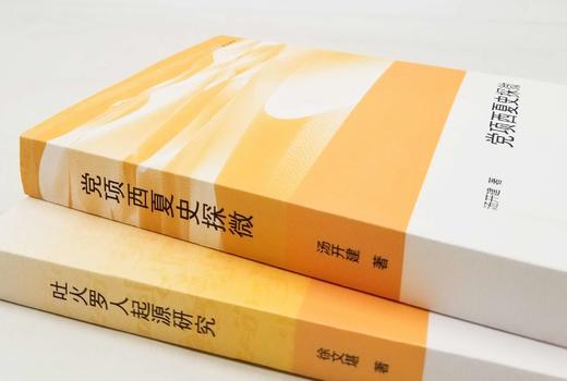 《吐火罗人起源研究》《党项西夏史探微》，徐文堪、汤开建著，商务印书馆2013年版，定价98,126，售价55,62元。总售价110元。 商品图1