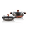 博堡 不粘锅两件套BDY-TZ612A(30cm炒锅+24cm汤锅)【CZ】 商品缩略图0