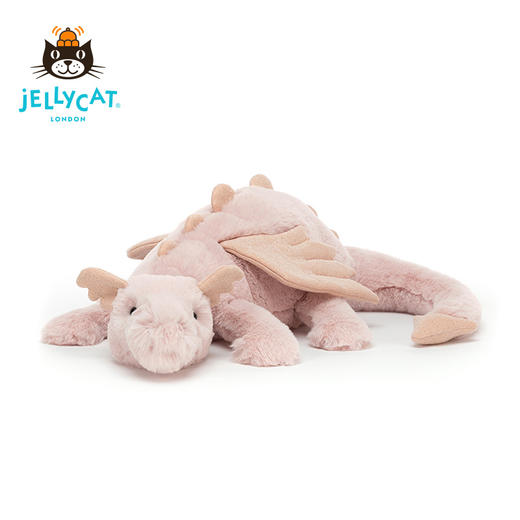 Jellycat 玫瑰色 龙 商品图1
