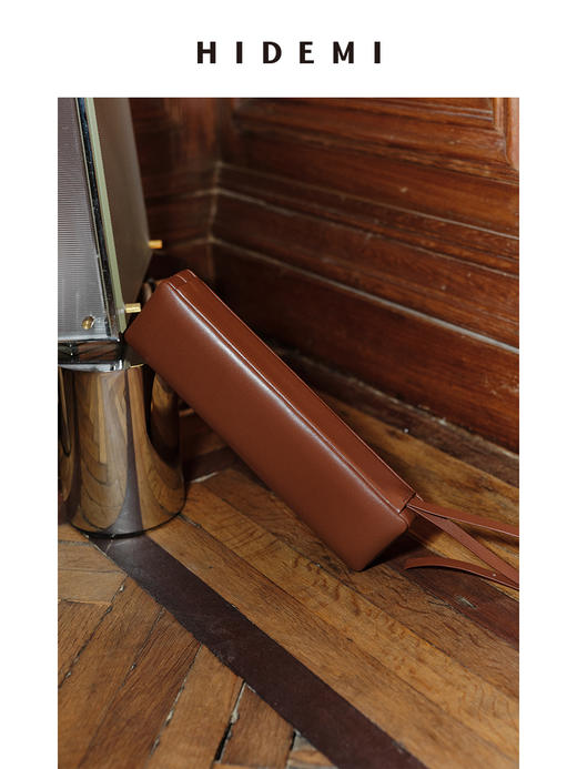 HIDEMI 节日系列拿铁红限定款法棍手包 商品图7
