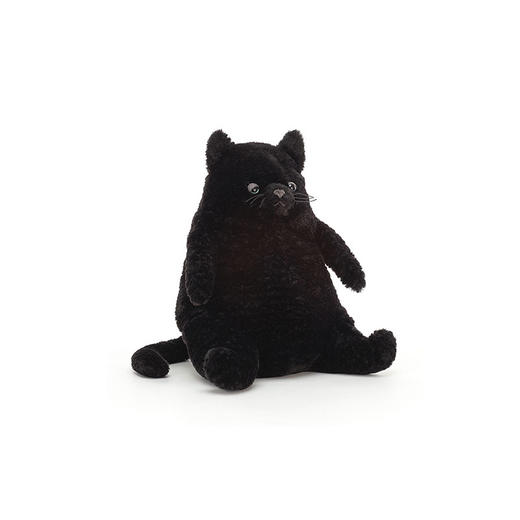 Jellycat 爱心小猫黑色 26cm 商品图0