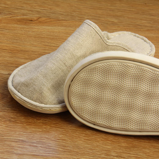 全麻手工定制拖鞋-机织汉麻  [按订单顺序定做，一周制作期] 商品图1