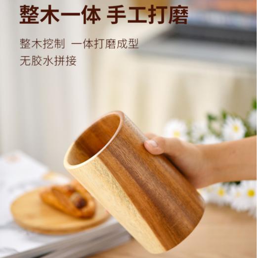 达乐丰相思木整木筷笼实木制作筷子筒沥水收纳家用筷笼笔筒【不支持补差，非质量问题不退不换】S 商品图3
