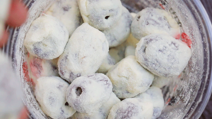 10道自制的馋嘴零食之—网红奶枣+海苔米饼