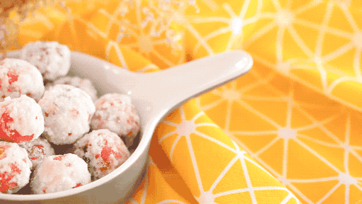 10道自制的馋嘴零食之—山楂糖雪球