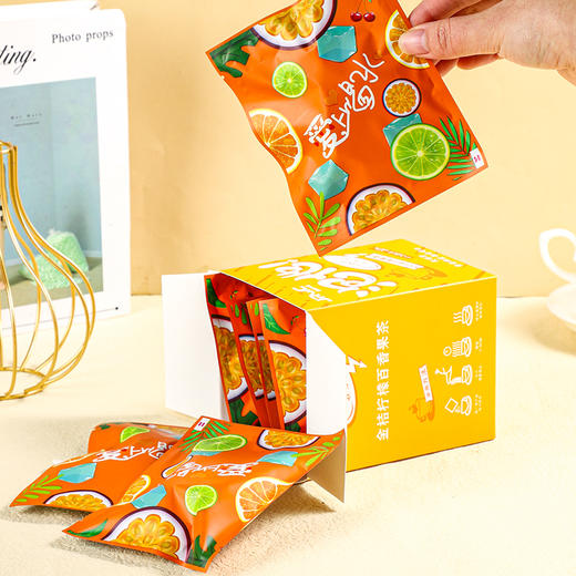 锦润千草 泡他系列健康管理冻干果茶（青金桔+百香果+柠檬果茶 夏日美白果饮品） 商品图1