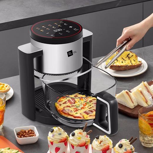 米技（MIJI） 米技生活360°全景可视玻璃空气炸锅 MFEO-GS45 透明可视 商品图1