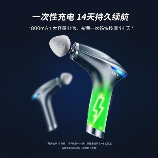 SKG 筋膜枪 专业级 X7颈椎按摩器 热敷按摩仪颈膜枪 肩部腰部腿部 肌肉放松器 商品图1