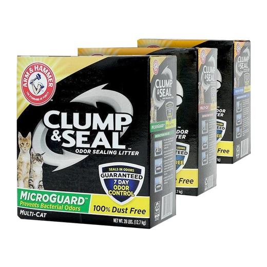 艾禾美铁锤猫砂美国进口膨润土抗菌除臭结团矿石猫咪用品28磅 商品图2