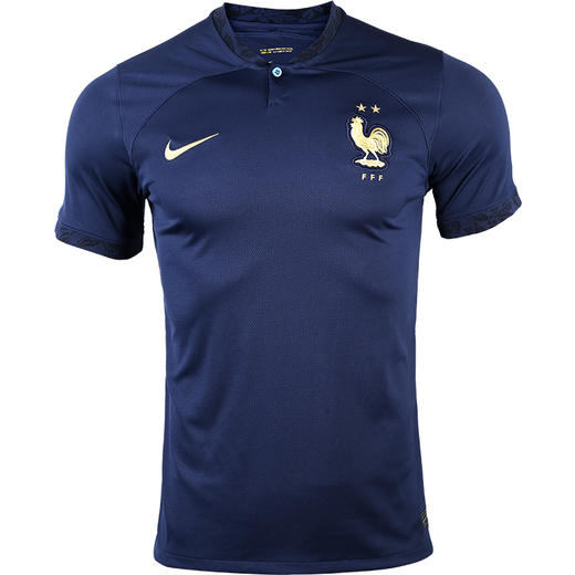 NIKE/耐克 FFF M NK DF STAD JSY SS HM 2022世界杯 法国队主场球衣 球迷版 商品图4