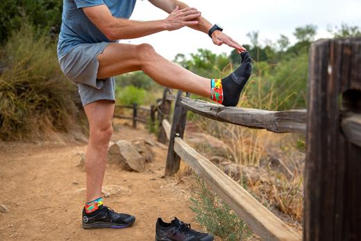 injinji五指袜中筒光谱恐龙DIN/森林EVE/海鸥PUF/春天VER加厚马拉松越野跑登山coolmax 商品图3