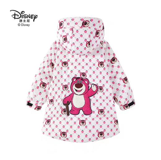 迪士尼草莓熊新款中款女童羽绒服LD224S907  XHR 商品图3