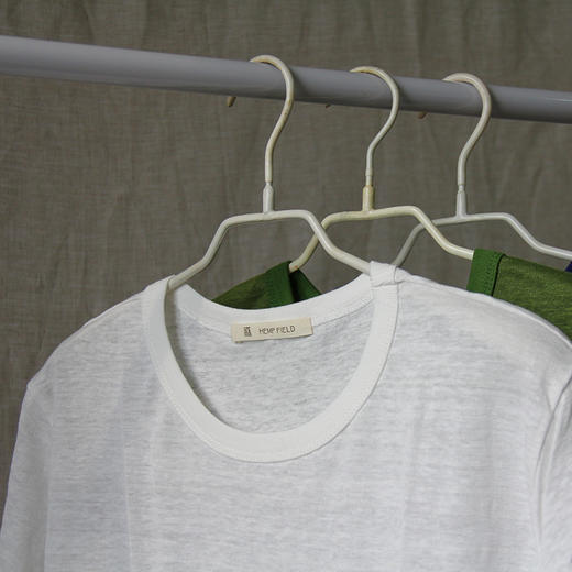 麻+汉麻针织T 小圆领 商品图0