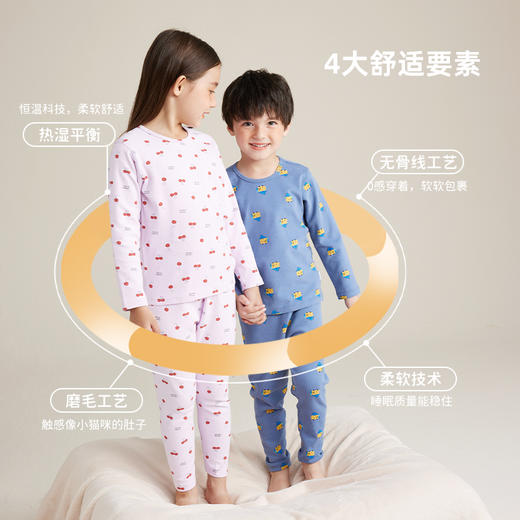 【舒适云朵棉】童趣卡通印花家居服PDTZ2205 商品图2